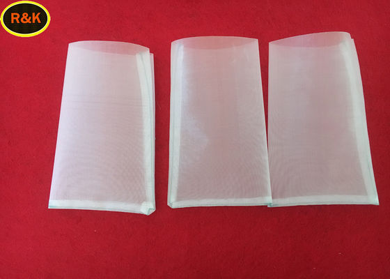 Fruit Vegetable Juice Pyramid Bags , Heat Seal Nylon Bags 73 / 90 / 120 Micron